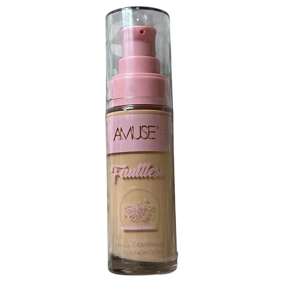 Amuse Faultless Full Coverage Foundation KL304A-4‎ Cruelty Free 1.06 oz
